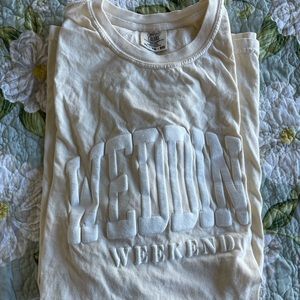 Friday + Saturday: Wedding Weekend T-Shirt